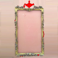 Giltwood mirror